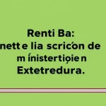 Renta Básica de Inserción en Extremadura