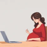 Demanda de empleo durante la baja por maternidad